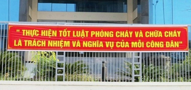 Phạt Nghiêm Hành Vi Làm Hỏng Băng Rôn Tuyên Truyền PCCCR
